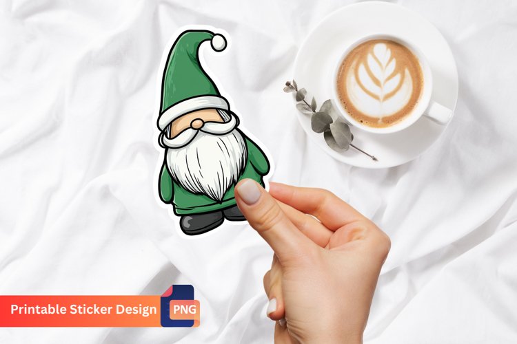 Cute Gnome Clipart Image 5