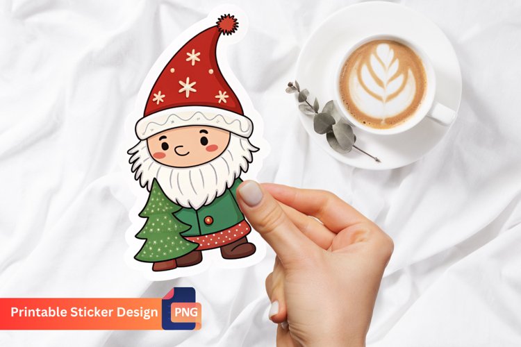 Cute Gnome Clipart Image 8