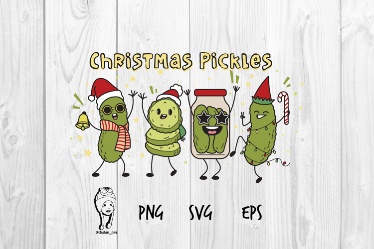 Cute Christmas Pickles