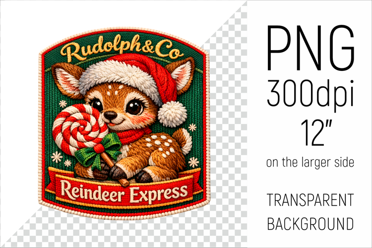 Christmas Reindeer Clipart Image 22