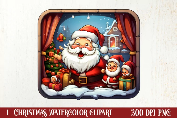Christmas Farm Animals Clipart, Christmas PNG