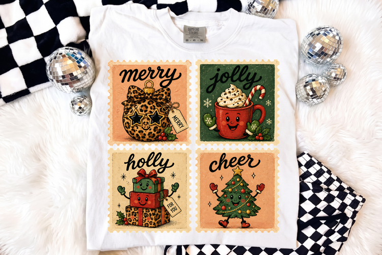 Cute Christmas Snowman Ice Cream Cone PNG, Sublimation Desig