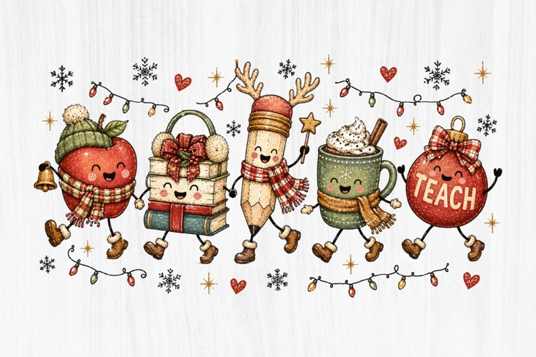 Cute Teacher Clipart Image 15