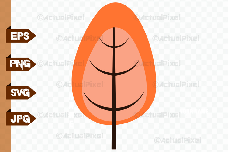 Cute Colorful Whimsical Tree Clip Art