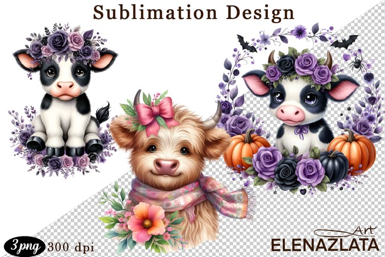 Cute Cow Clipart Image 5