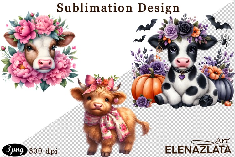 Cute Cow Clipart Image 2