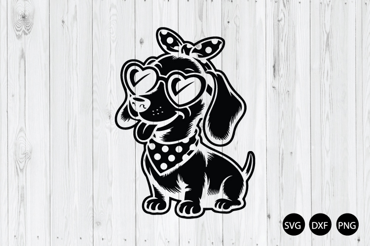Christmas Dachshund SVG, Dachshund SVG, Animal SVG