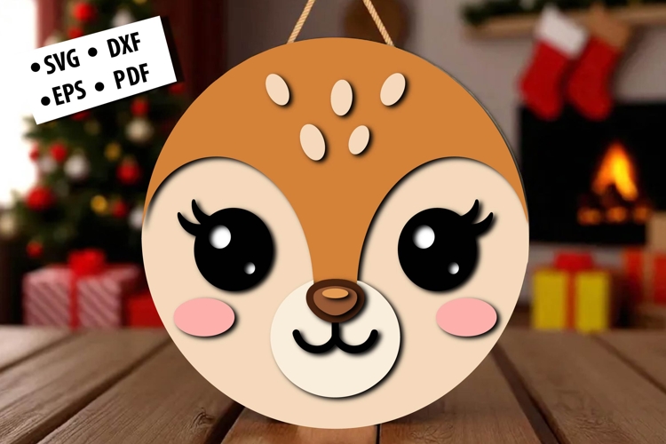 Cute Deer SVGs Image 4