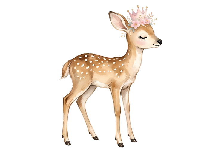 Cute Deer Png| Fairy Garden Png