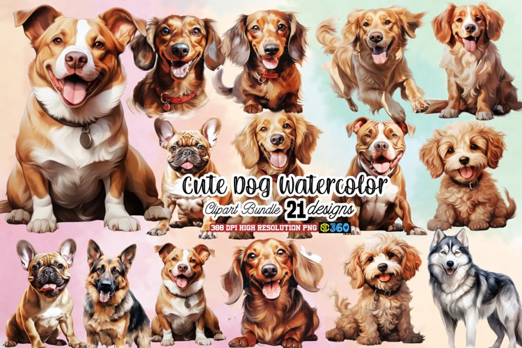 Puppy Clipart Image 23