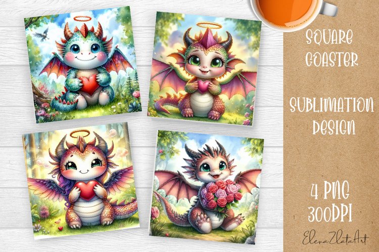 Cute Dragon Clipart Image 14