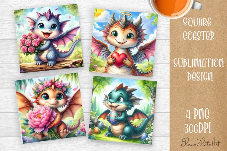 Cute Dragon Clipart Image 8