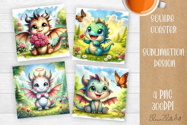 Cute Dragon Clipart Image 10