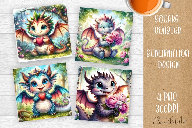 Cute Dragon Clipart Image 9