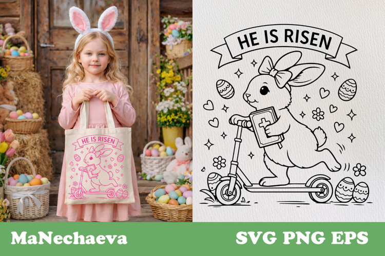 Easter Bunny SVG