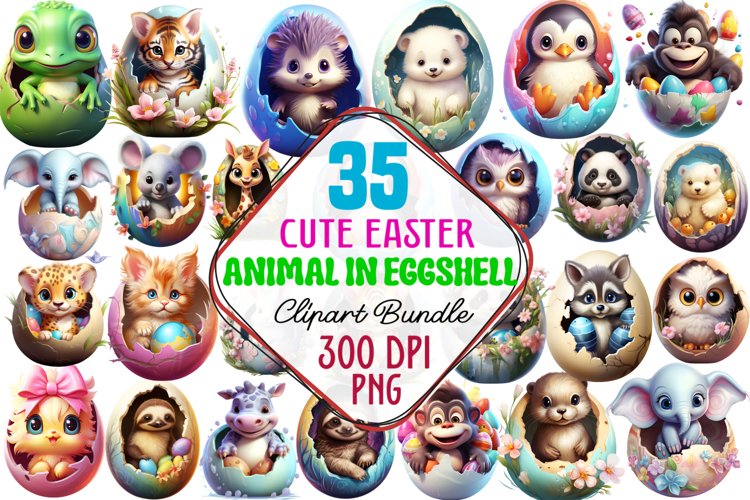 Easter Watercolor Clipart Image 7