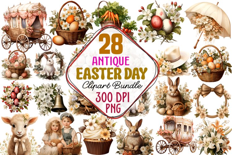 Easter Watercolor Clipart Image 9