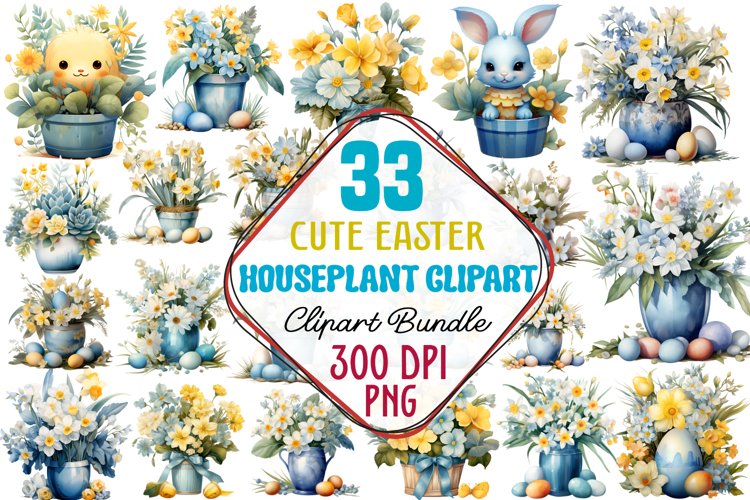 Easter Watercolor Clipart Image 8