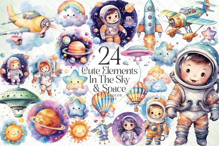 Astronaut Clipart Image 12