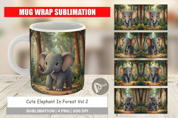 Elephant Cartoon Image 9