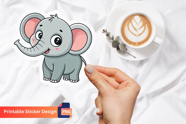 Baby Elephant Clipart Image 13