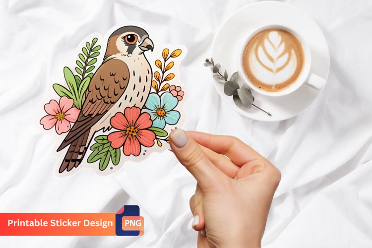 Falcon Clipart Image 9