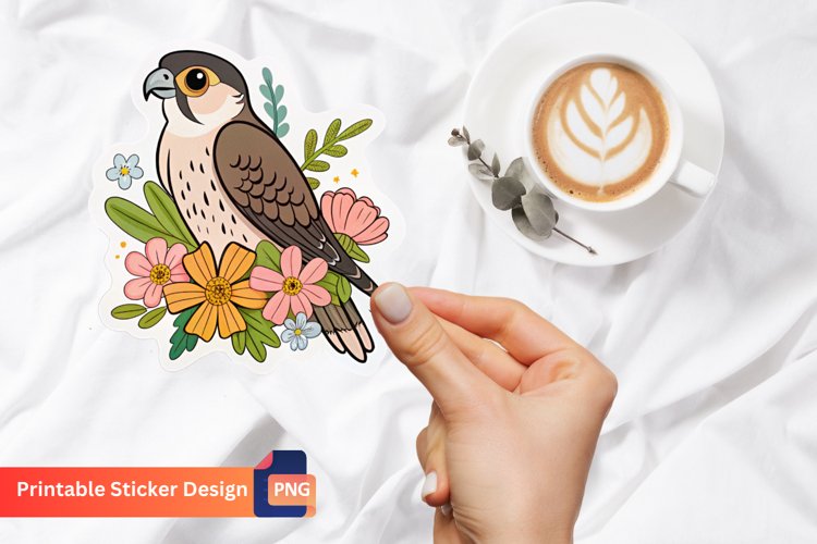 Falcon Clipart Image 11
