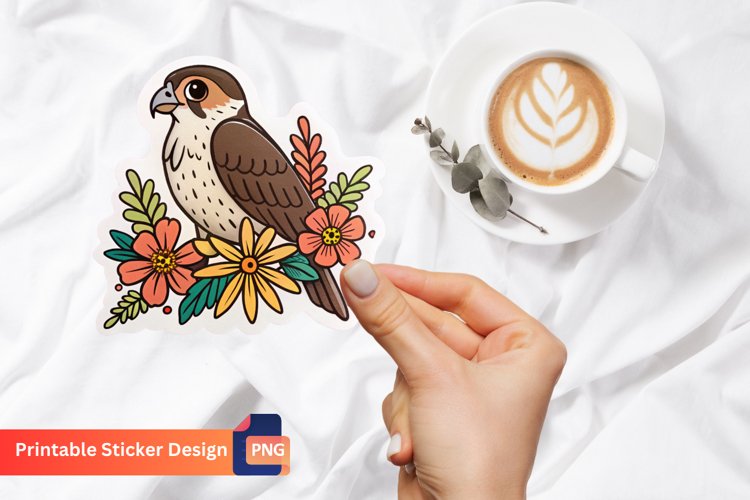 Falcon Clipart Image 12