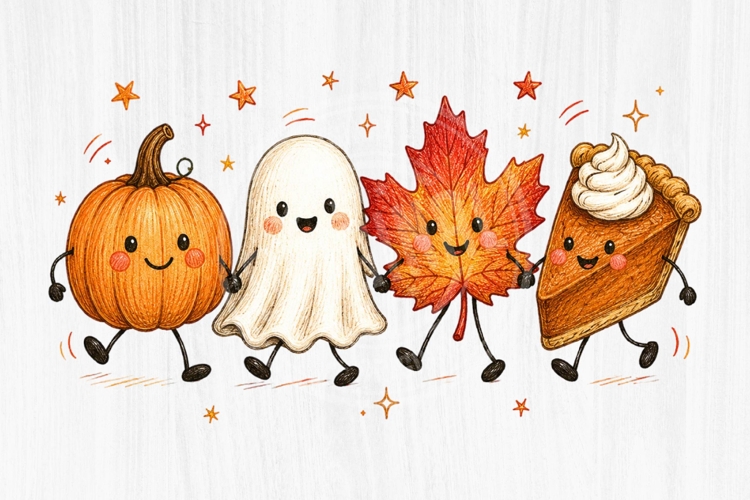 Pumpkin Fall Clipart Image 2