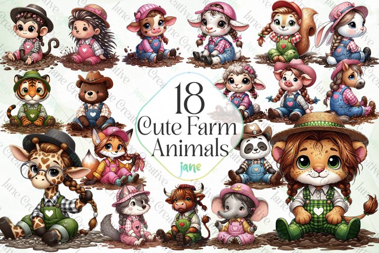Farm Animals Clipart Image 8