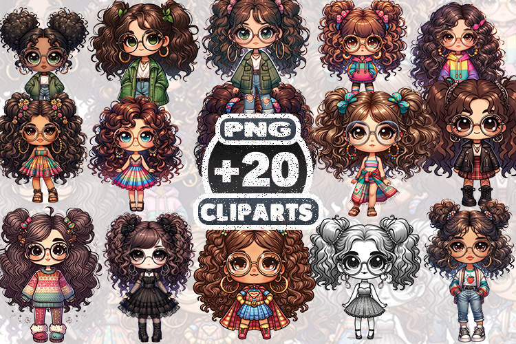 Cute Fashion Girls Sublimation PNG | Trendy Stylish Girl