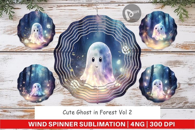 Wind Spinner Ghost in Forest