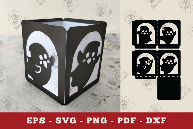 Cute Ghost Svg Image 8