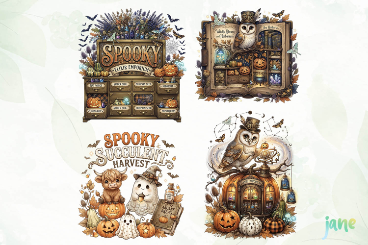 Cute Ghost Pumpkin Clipart