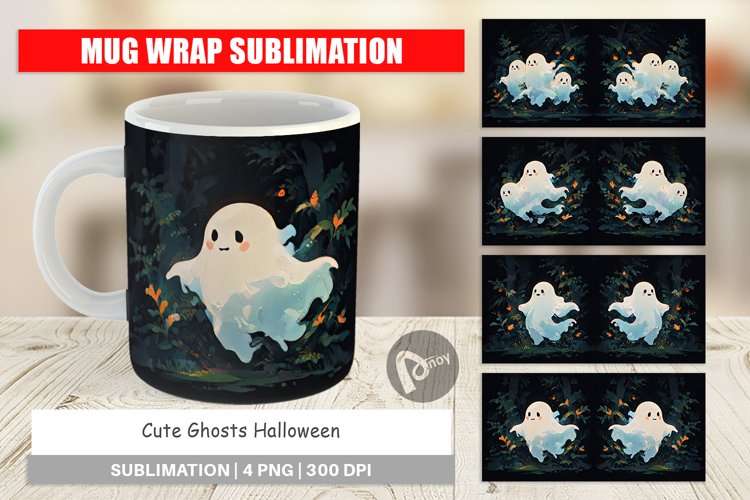 Ghosts Clipart Image 9