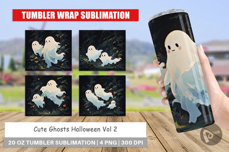 Ghosts Clipart Image 8