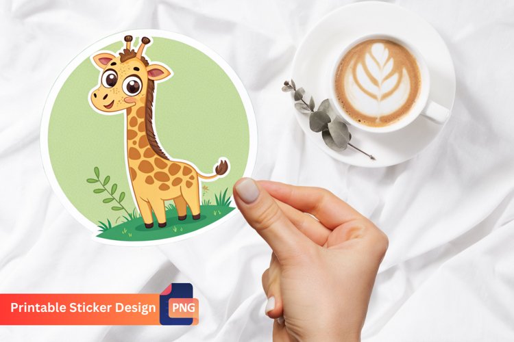 Cute Giraffe Clipart Image 17