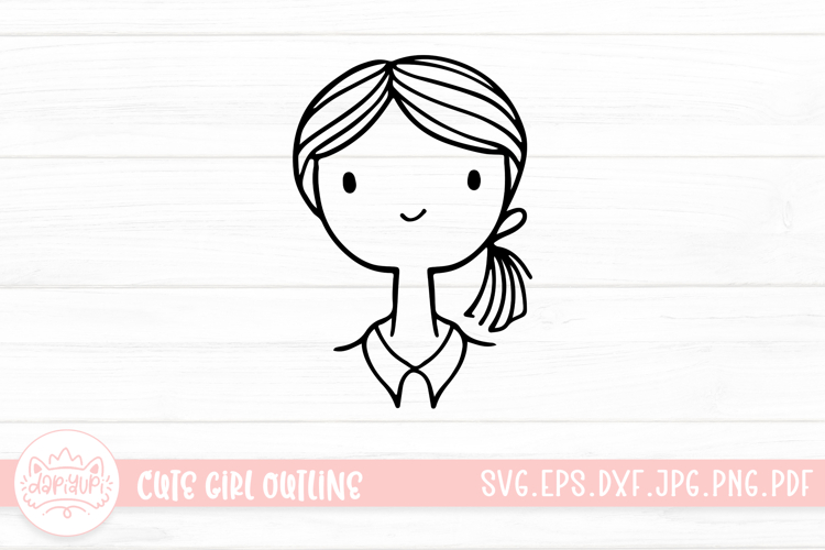 Girl Svg Image 11