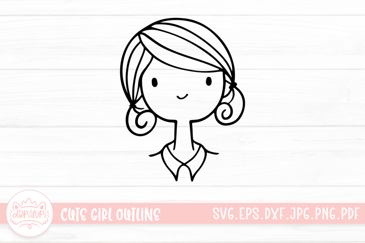 Girl Svg Image 12