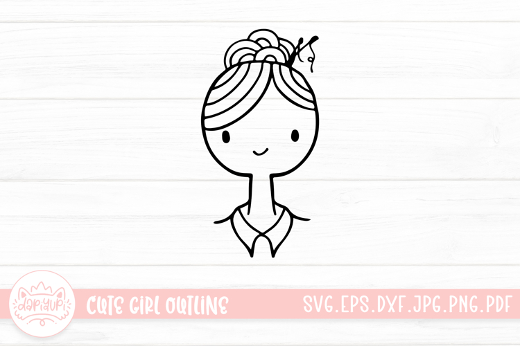 Girl Svg Image 16