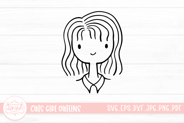 Girl Svg Image 5