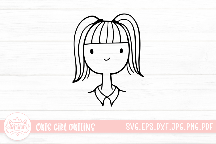 Girl Svg Image 6