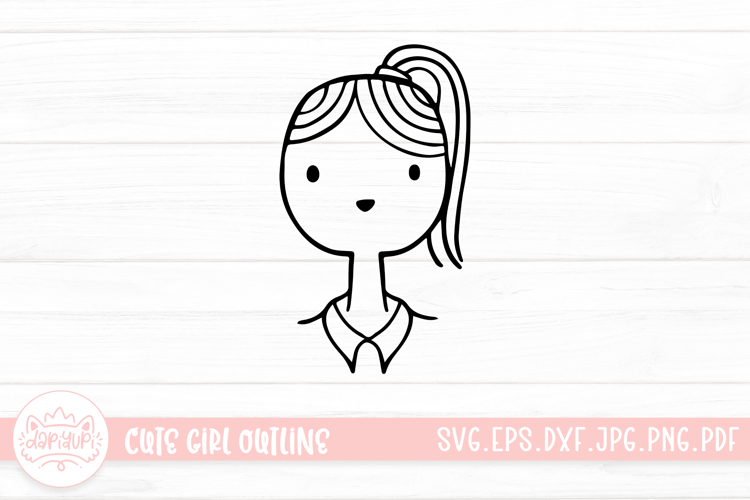 Girl Svg Image 21