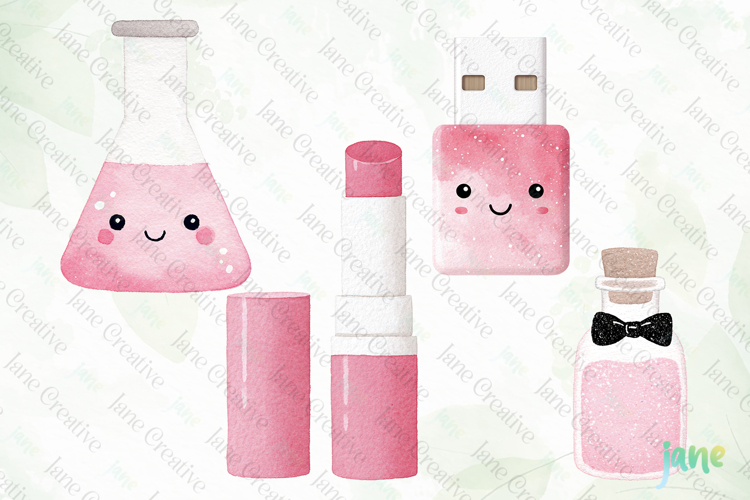 Cute Girly Back To School Clipart