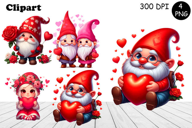 Cute gnome clipart, birthday gnome sublimation