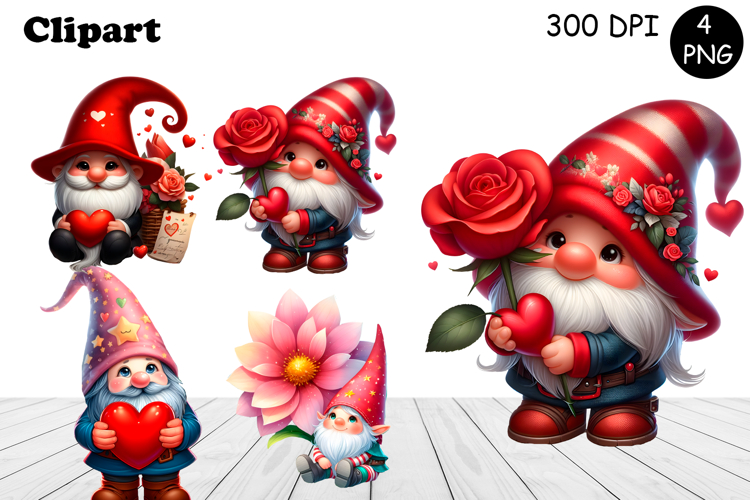 Cute gnome clipart, birthday gnome sublimation