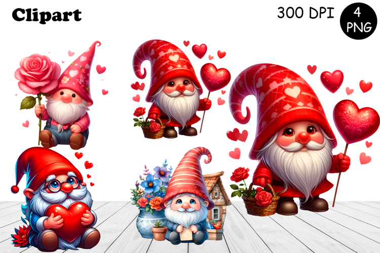 Cute gnome clipart, birthday gnome sublimation
