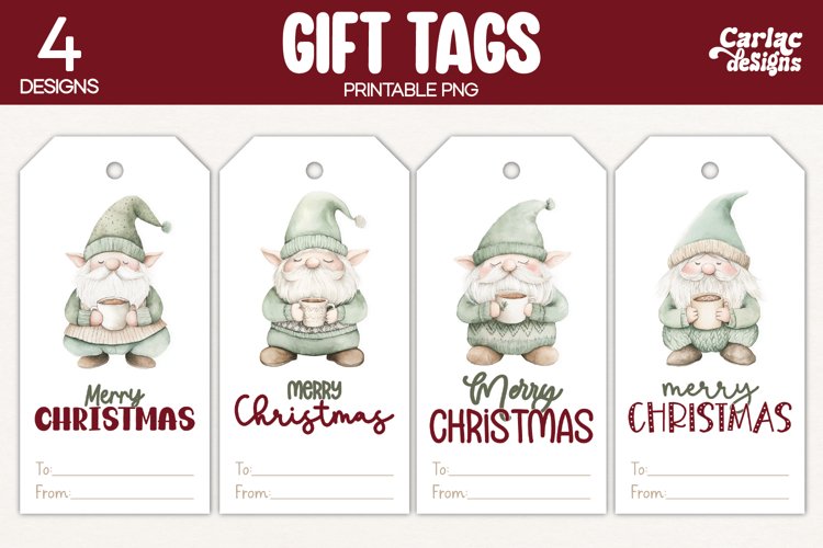 Christmas Tag Printable Image 22