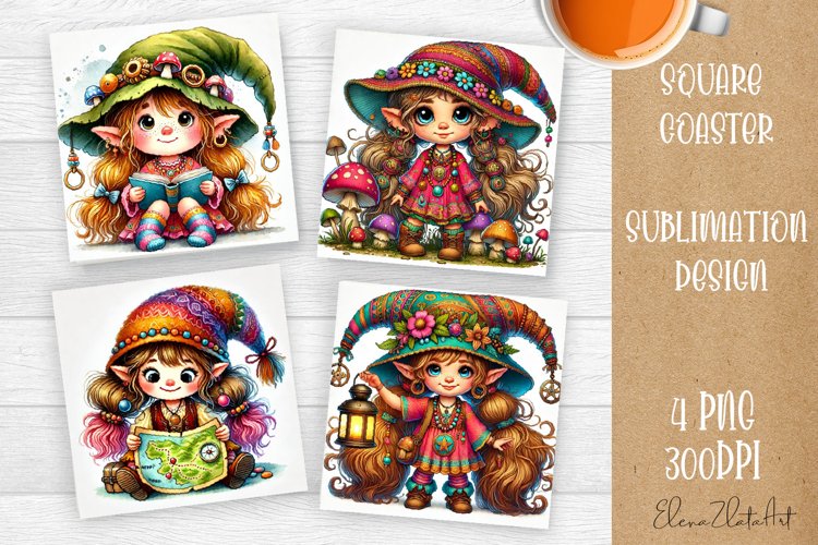 Cute Gnome Clipart Image 18