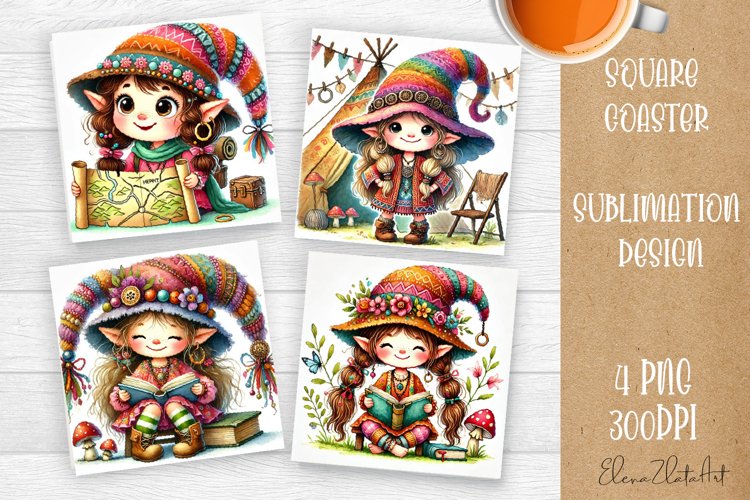 Cute Gnome Clipart Image 14